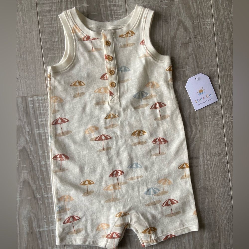 Little Co beach themed one piece